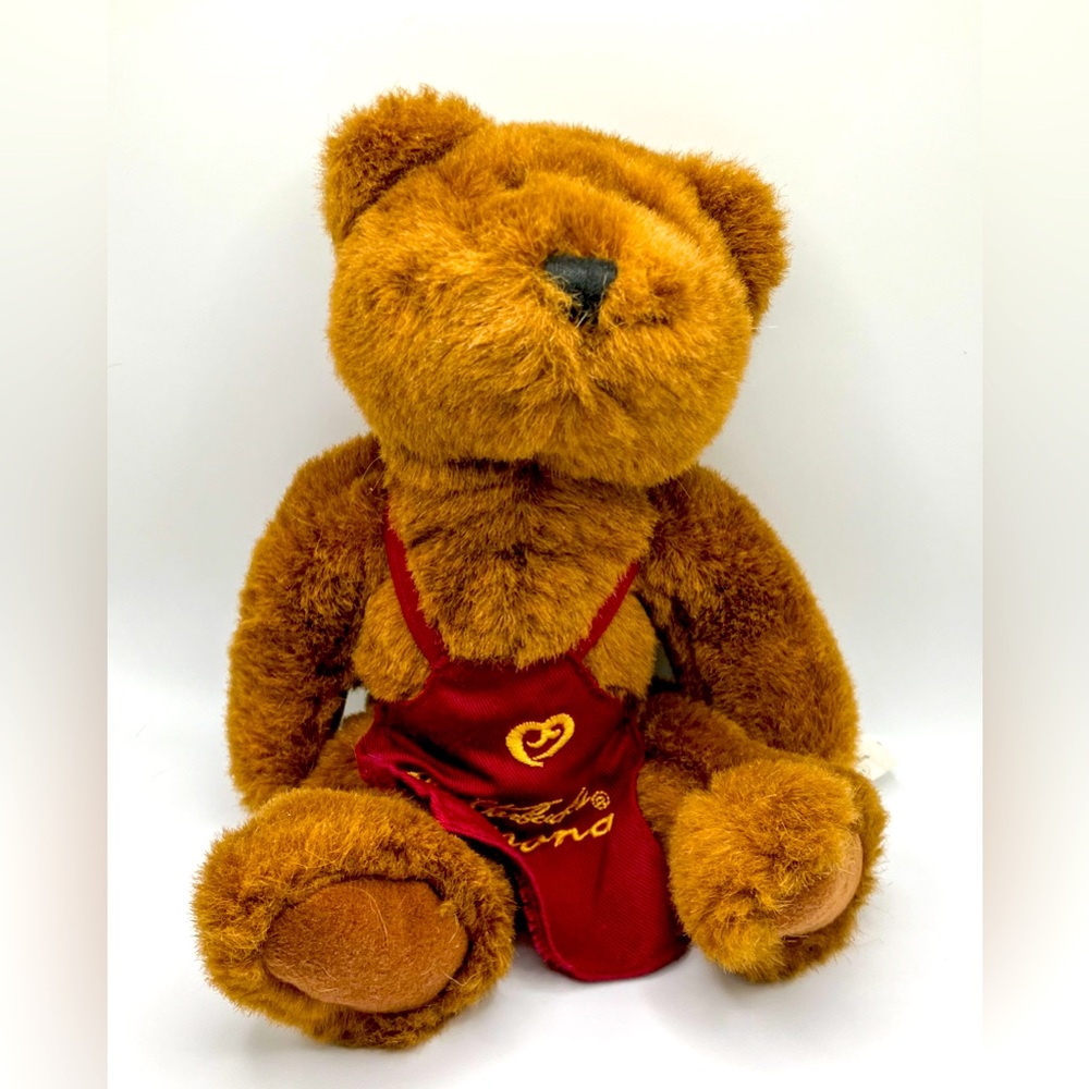 STARBUCKS Coffee Plush Bear Starbucks Bearona Barista w Apron Toy Stuffed
